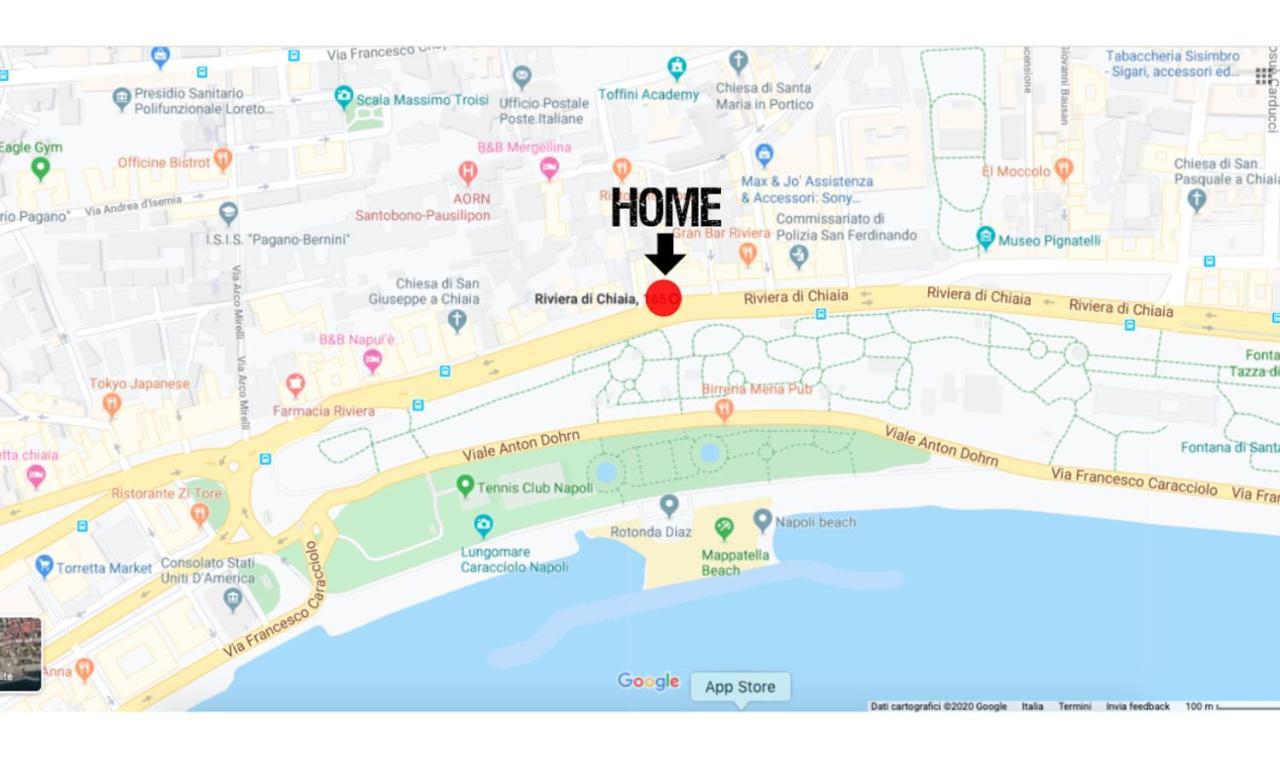Chiaia Premium Flat, Naples Center, Near Seaside Apartment Bagian luar foto